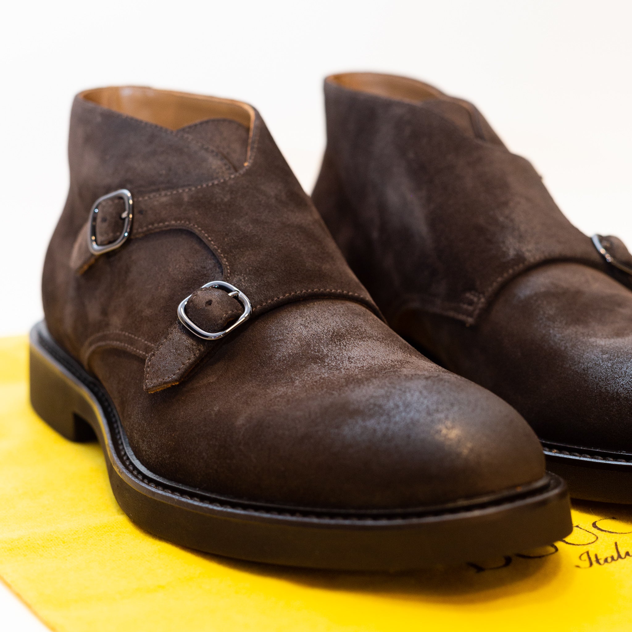 Chocolate Brown Suede Desert Boot Mr.Derk