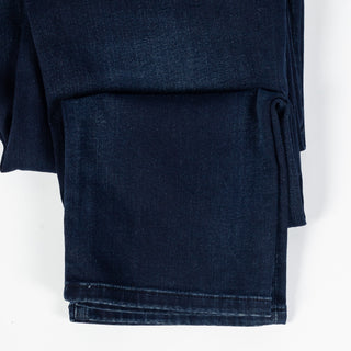 Alberto Navy Pipe 1563 Pipe Denim - Cotton, Denim, Polyester - Alternate View