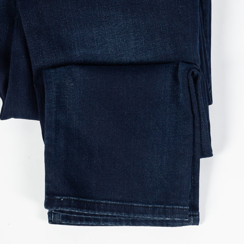Alberto Navy Pipe 1563 Pipe Denim - Cotton, Denim, Polyester - Alternate View
