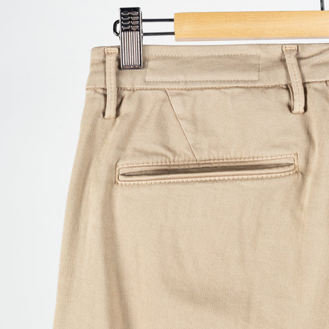 Tramarossa Tan Super Stretch Luis Chinos - Cotton, Suede, Polyester, Regular Fit, Matte, Made In Italy - View 6
