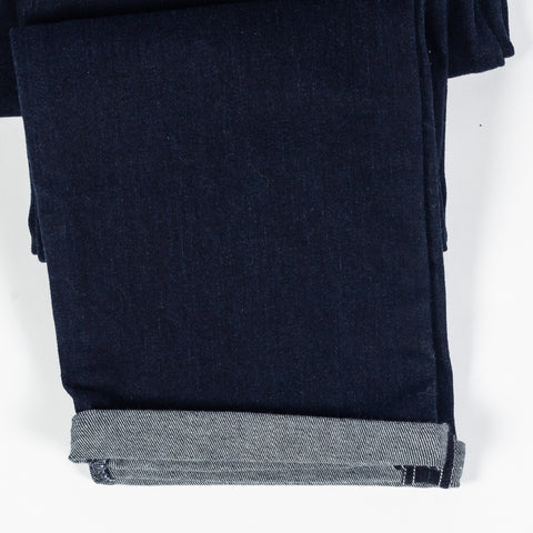 Tramarossa Blue Raw R-Elax Michelangelo Stretch Denim - Cotton, Denim, Suede, Slim Fit, Matte, Made In Italy - Alternate View