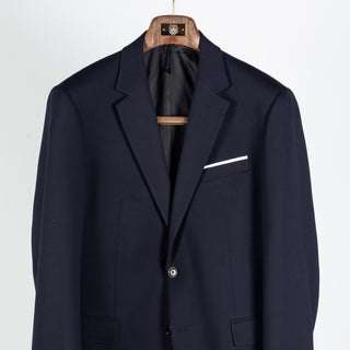 Joop Navy Herby-Blayr Travel Suit - Wool, Polyester, Stretch, Slim Fit - View 6
