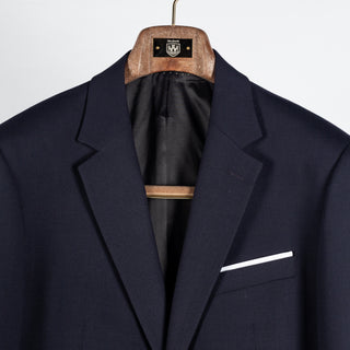 Joop Navy Herby-Blayr Travel Suit - Wool, Polyester, Stretch, Slim Fit - View 7