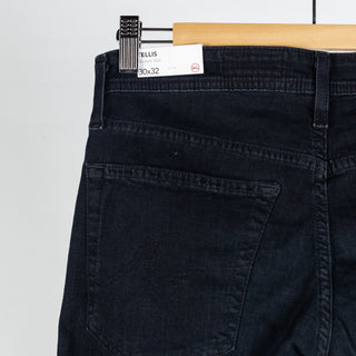 AG Tellis Tamarack Comfort Stretch Denim - Blue, Cotton, Denim, Polyester, Slim Fit, Knit - View 6
