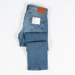 AG Everett Chaparral Comfort Stretch Denim - Blue, Cotton, Denim, Lyocell, Relaxed Fit, Knit - View 8