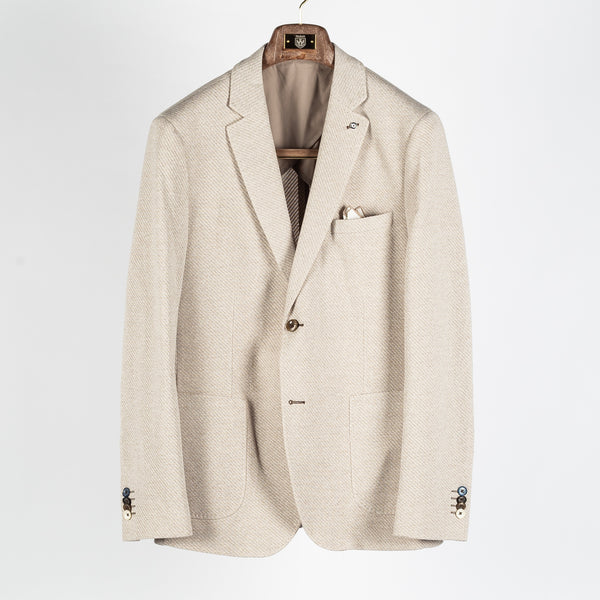 Textured Tan Sport Jacket