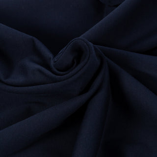 Gran Sasso Navy Interlock Pima Cotton T-Shirt - Cotton, Denim, Jersey, Regular Fit, Knit, Made In Italy - Alternate View