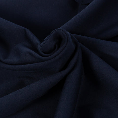 Gran Sasso Navy Interlock Pima Cotton T-Shirt - Cotton, Denim, Jersey, Regular Fit, Knit, Made In Italy - Alternate View
