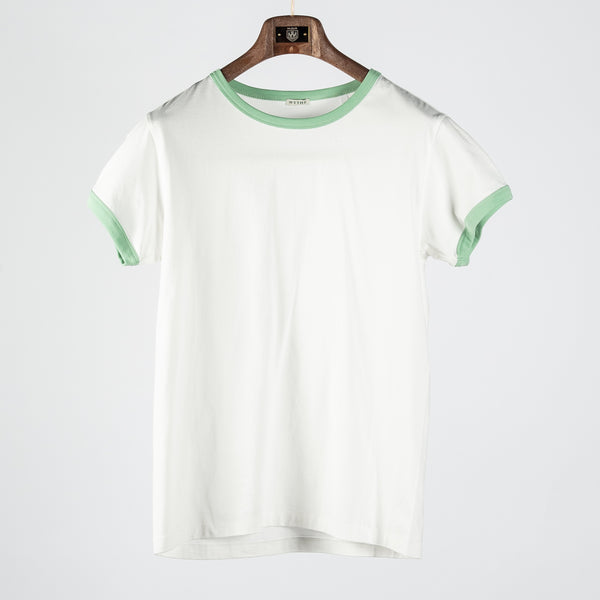 Wythe Celadon Tubular Ringer T-Shirt