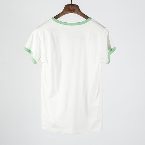 Wythe Wythe Celadon Tubular Ringer T-Shirt 4
