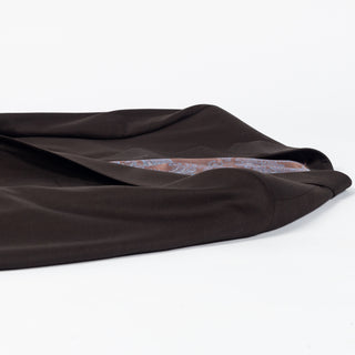Empire Brown Wool Suit - Wool, Floral, Made In Canada - View 8