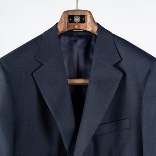 Empire Deep Navy Birdseye Wool Suit - Wool, Made In Canada - View 7