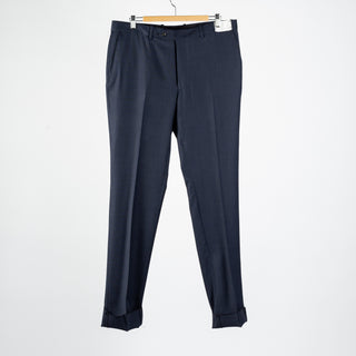Empire Deep Navy Birdseye Wool Suit - Wool, Made In Canada - View 9