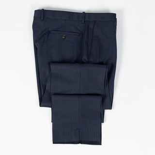 Empire Deep Navy Birdseye Wool Suit - Wool, Made In Canada - View 14