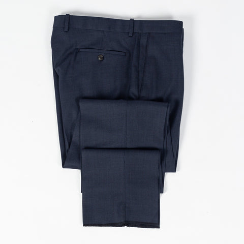 Empire Deep Navy Birdseye Wool Suit - Wool, Made In Canada - View 14