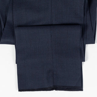 Empire Deep Navy Birdseye Wool Suit - Wool, Made In Canada - View 10