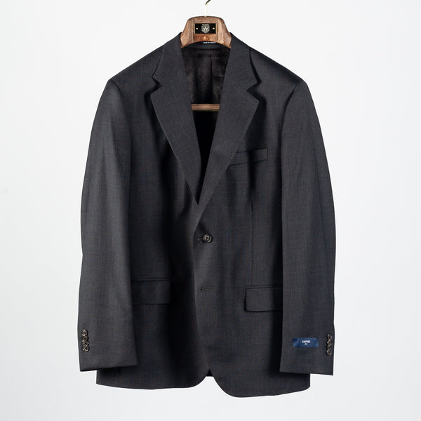 Birdseye Charcoal 3pc Suit