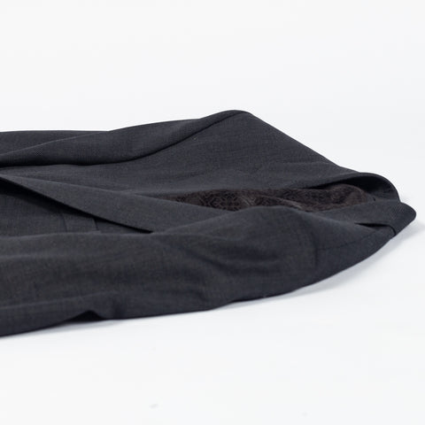 Empire Birdseye Charcoal 3pc Suit - Wool, Made In Canada - View 8