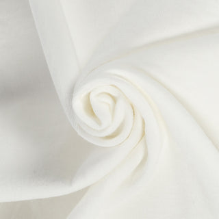 Merz b. Schwanen White 1950s Loopwheeled Lightweight T-Shirt - Ink, Cotton, Jersey, Knit, Made In Germany - Detail View