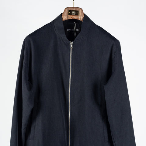 Strellson Navy Jason Jacket - Polyester, Regular Fit, Knit - View 5