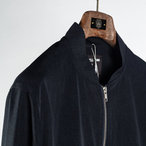 Strellson Navy Jason Jacket - Polyester, Regular Fit, Knit - Detail View