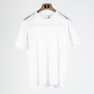 Gran Sasso White Cotton Filo di Scozia T-Shirt 1
