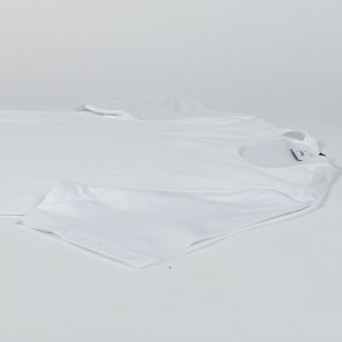 Gran Sasso White Cotton Filo di Scozia T-Shirt 7