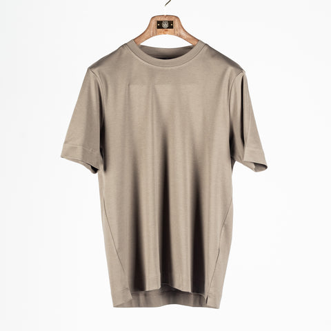 Gran Sasso Taupe Pima Interlock T-Shirt 1