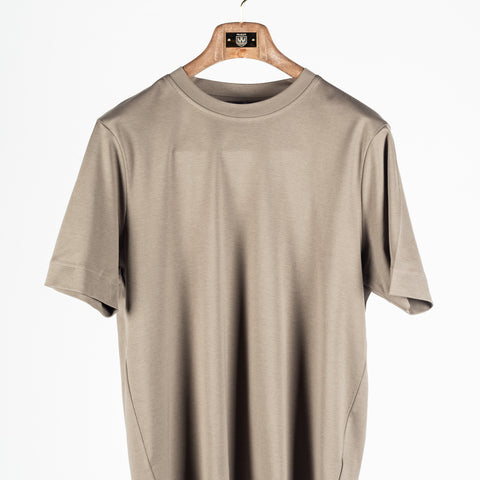 Gran Sasso Taupe Pima Interlock T-Shirt 5