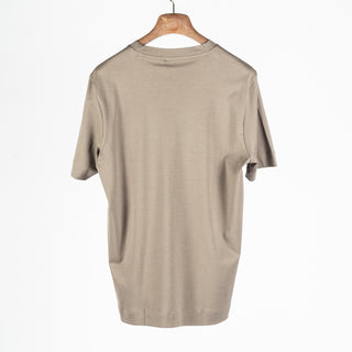 Gran Sasso Taupe Pima Interlock T-Shirt 4