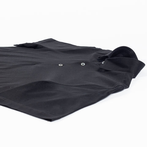 Gran Sasso Black Cotton Filo di Scozia Polo 7