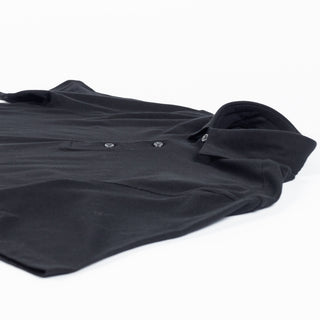 Gran Sasso Black Micro-Piqué Polo 7
