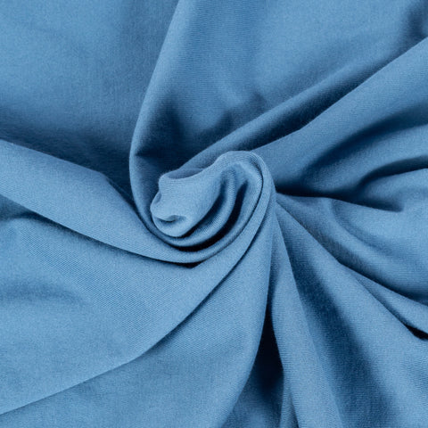 Gran Sasso Steele Blue Fresh Cotton Crew 2