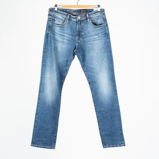 AG Everett Slim Straight Grove Denim 1