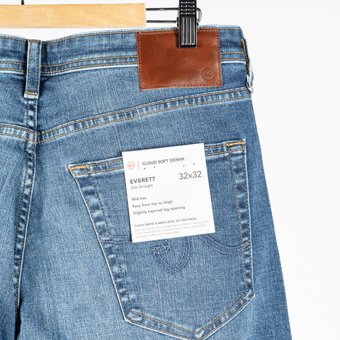 AG Everett Slim Straight Grove Denim 7