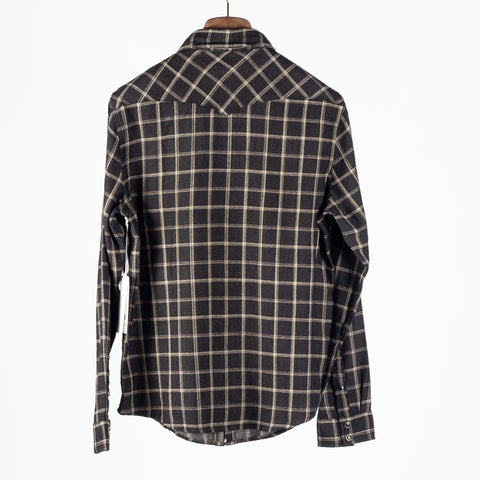 AG Black Checked Huston Western Shirt 5