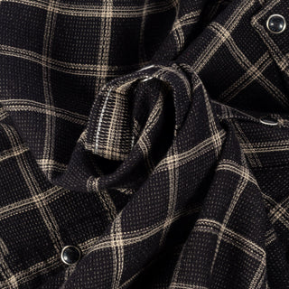 AG Black Checked Huston Western Shirt 2