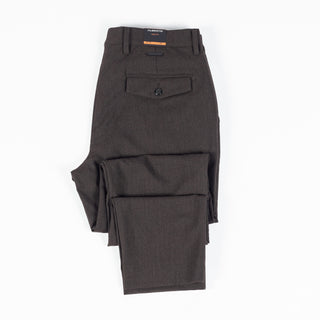 Alberto Brown Herringbone Lou 1446 Trouser 8