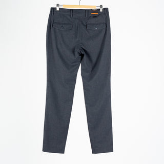 Alberto Navy Herringbone Lou 1446 Trouser 5