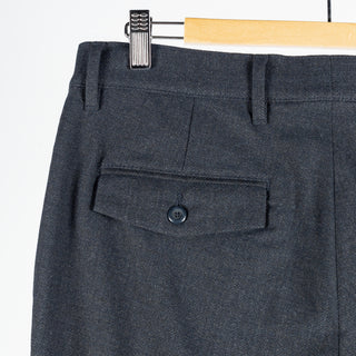 Alberto Navy Herringbone Lou 1446 Trouser 6