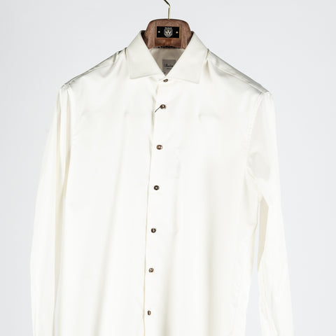 Stenstroms Champagne Twill Dress Shirt with Contrast 6