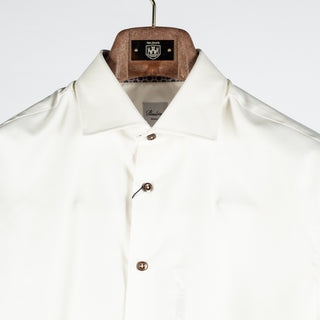 Stenstroms Champagne Twill Dress Shirt with Contrast 7