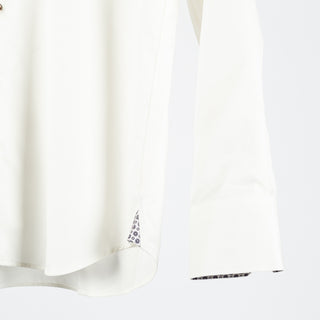 Stenstroms Champagne Twill Dress Shirt with Contrast 4