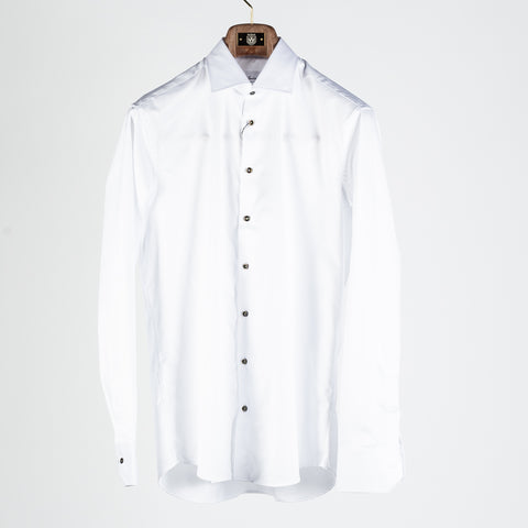 Stenstroms White Twill Dress Shirt 1
