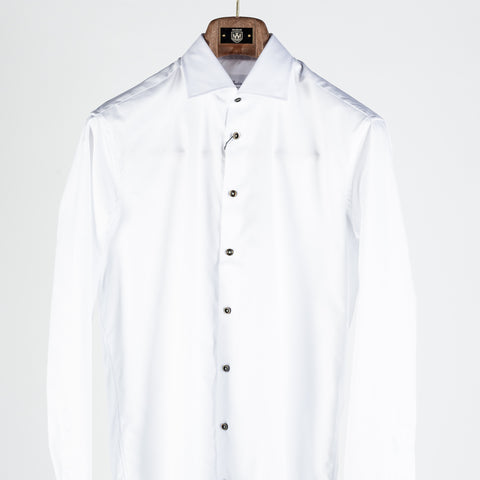 Stenstroms White Twill Dress Shirt 6