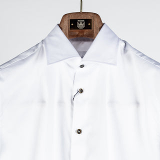 Stenstroms White Twill Dress Shirt 7