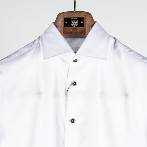 Stenstroms White Twill Dress Shirt 7
