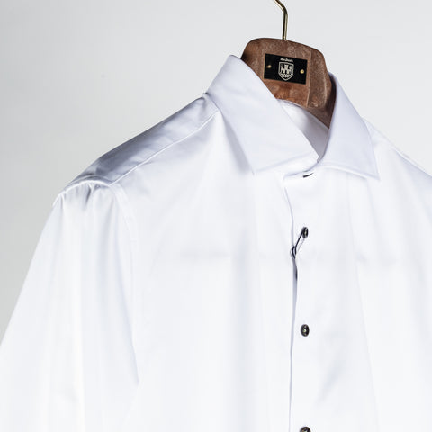 Stenstroms White Twill Dress Shirt 3