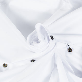 Stenstroms White Twill Dress Shirt 2