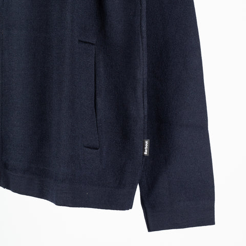 Barbour Navy Florcombe Knit Cardigan 4